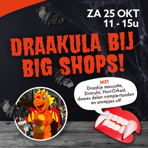 Halloween bij Big Shops